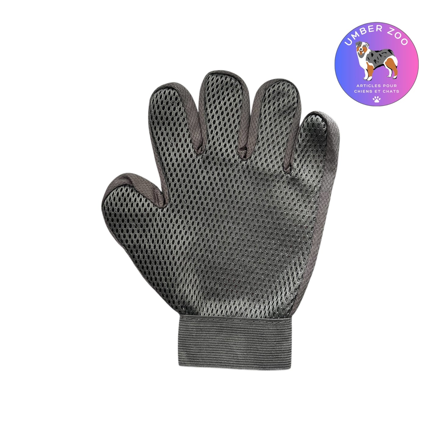 Gant de Toilettage Doux – Anti-Poils Morts Chien & Chat