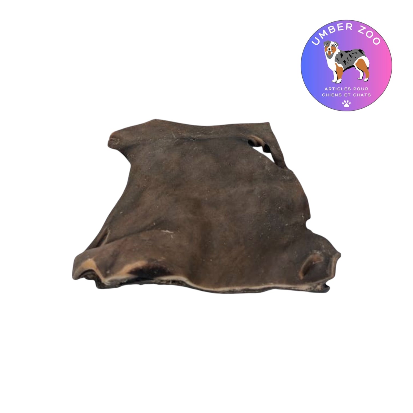 Plaque de Peau de Chameau XXL ≈ 20x20 cm – Mastication Naturelle Ultra Résistante pour Chien - À l’unité - Stock Limité