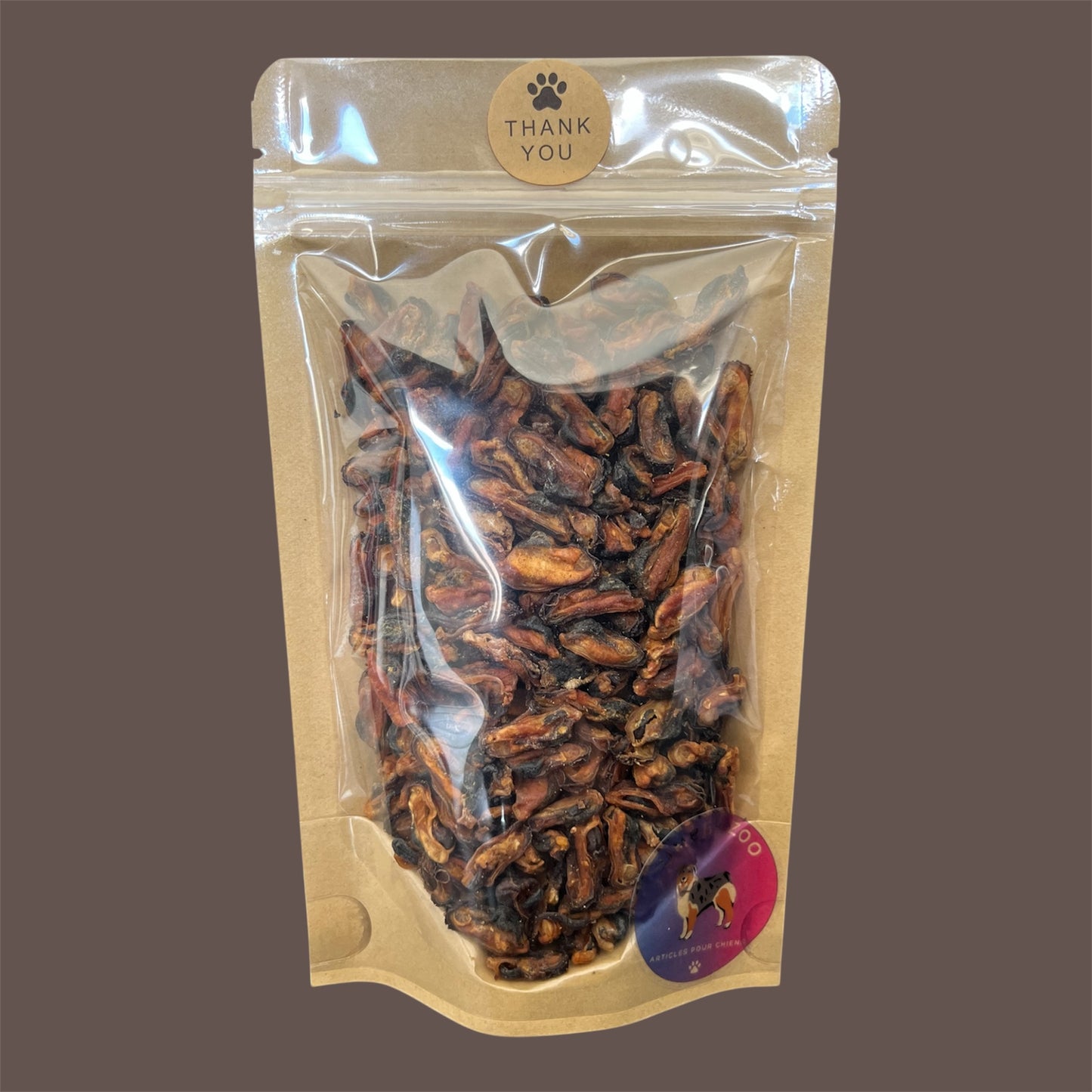 Moules Séchées Naturelles pour Chiens & Chats – 100 g – Friandises Riches en Protéines & Oméga 3