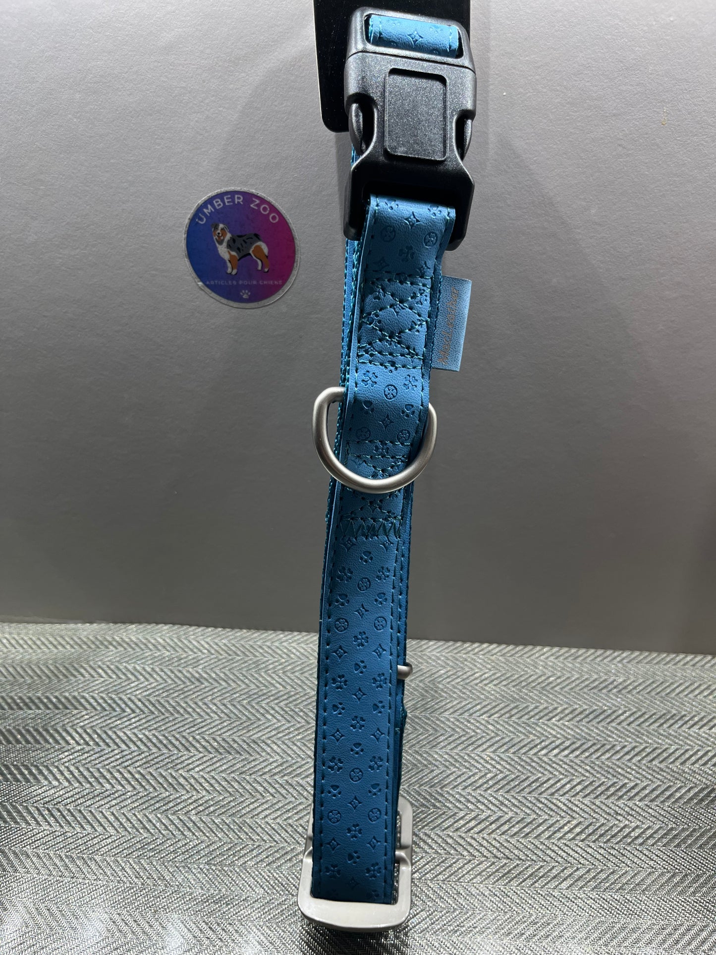 🐶 Collier Chien Confort & Style – Similicuir Rembourré ✨