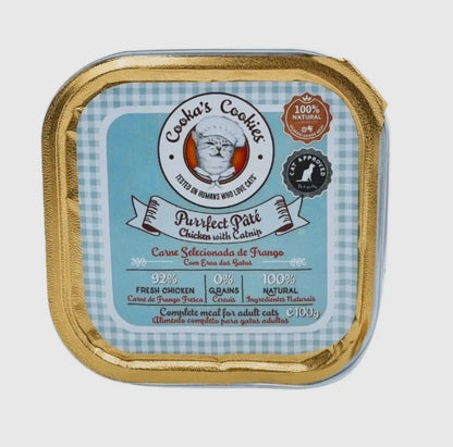 Cooka’s Cookie : Pâtée pour chat au poulet – Boîte 100 g