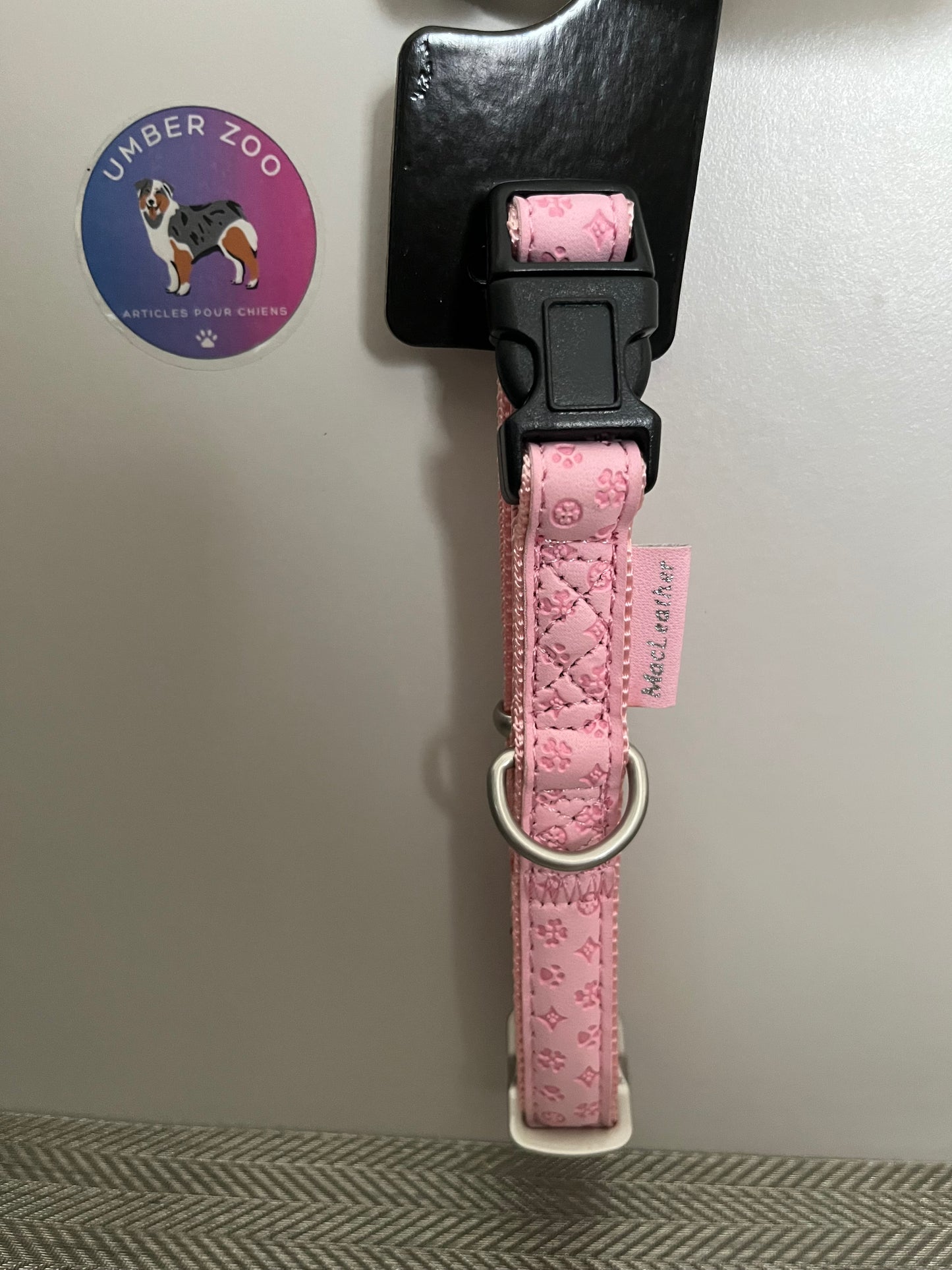 🐶 Collier Chien Confort & Style – Similicuir Rembourré ✨