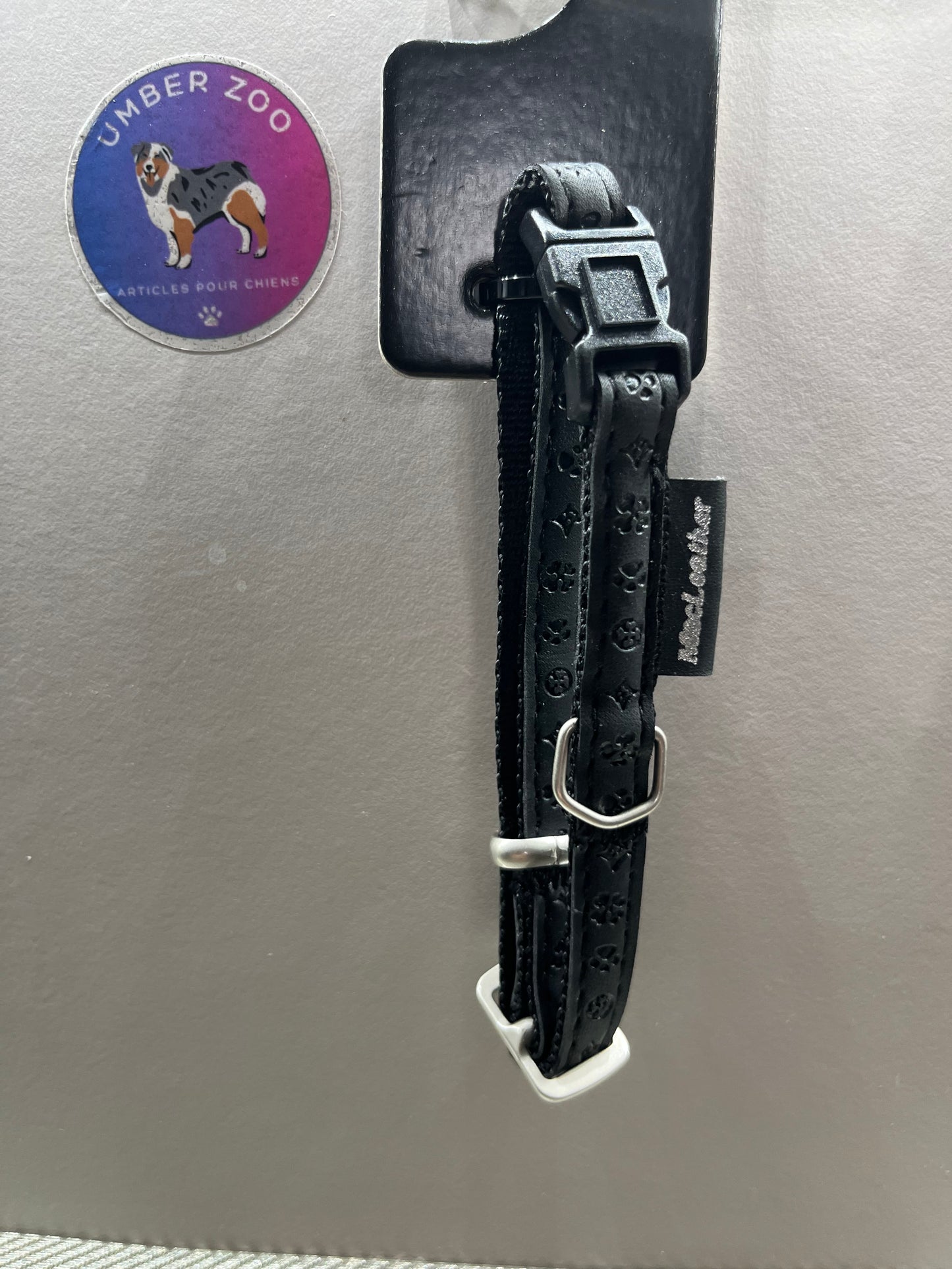 🐶 Collier Chien Confort & Style – Similicuir Rembourré ✨