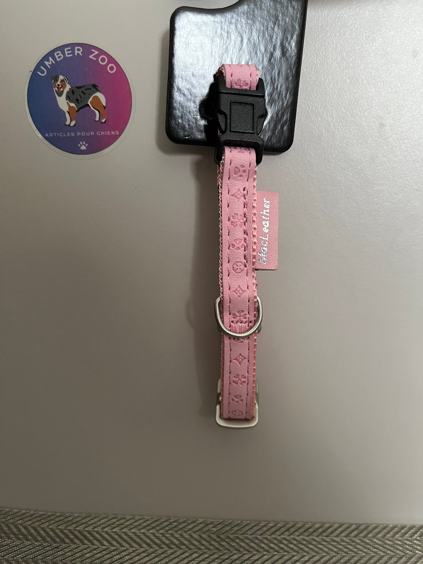 🐶 Collier Chien Confort & Style – Similicuir Rembourré ✨