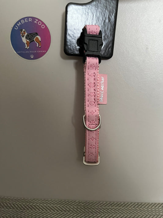 🐶 Collier Chien Confort & Style – Similicuir Rembourré ✨