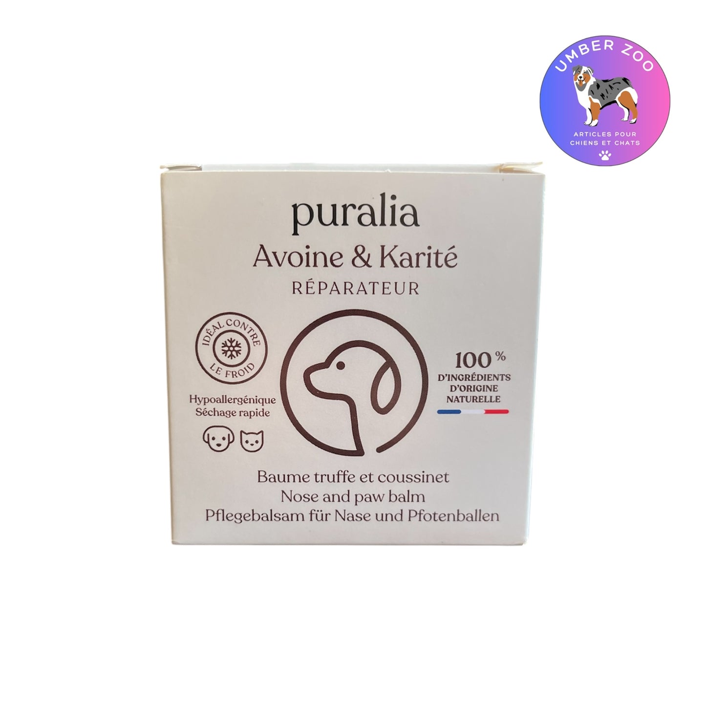 Baume Truffe & Coussinets PURALIA – 50 ml – Réparateur & Hydratant Naturel
