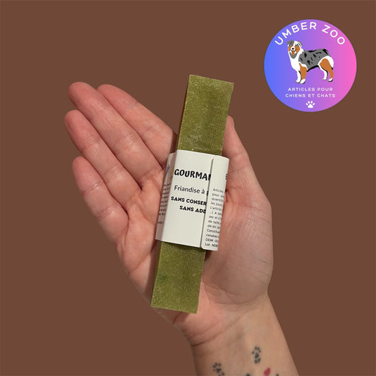 🍵🧀 Barre de fromage à la Menthe – Friandise 100% naturelle à mâcher pour chien 🐶