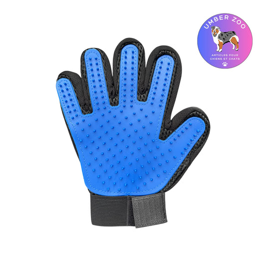 Gant de Toilettage Doux – Anti-Poils Morts Chien & Chat
