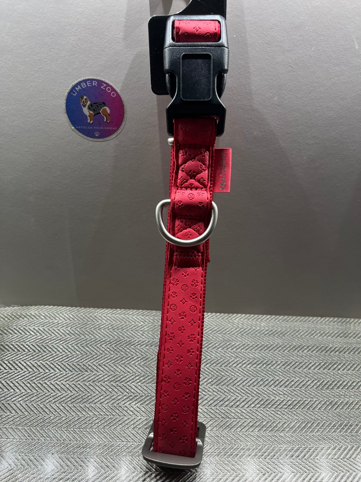 🐶 Collier Chien Confort & Style – Similicuir Rembourré ✨