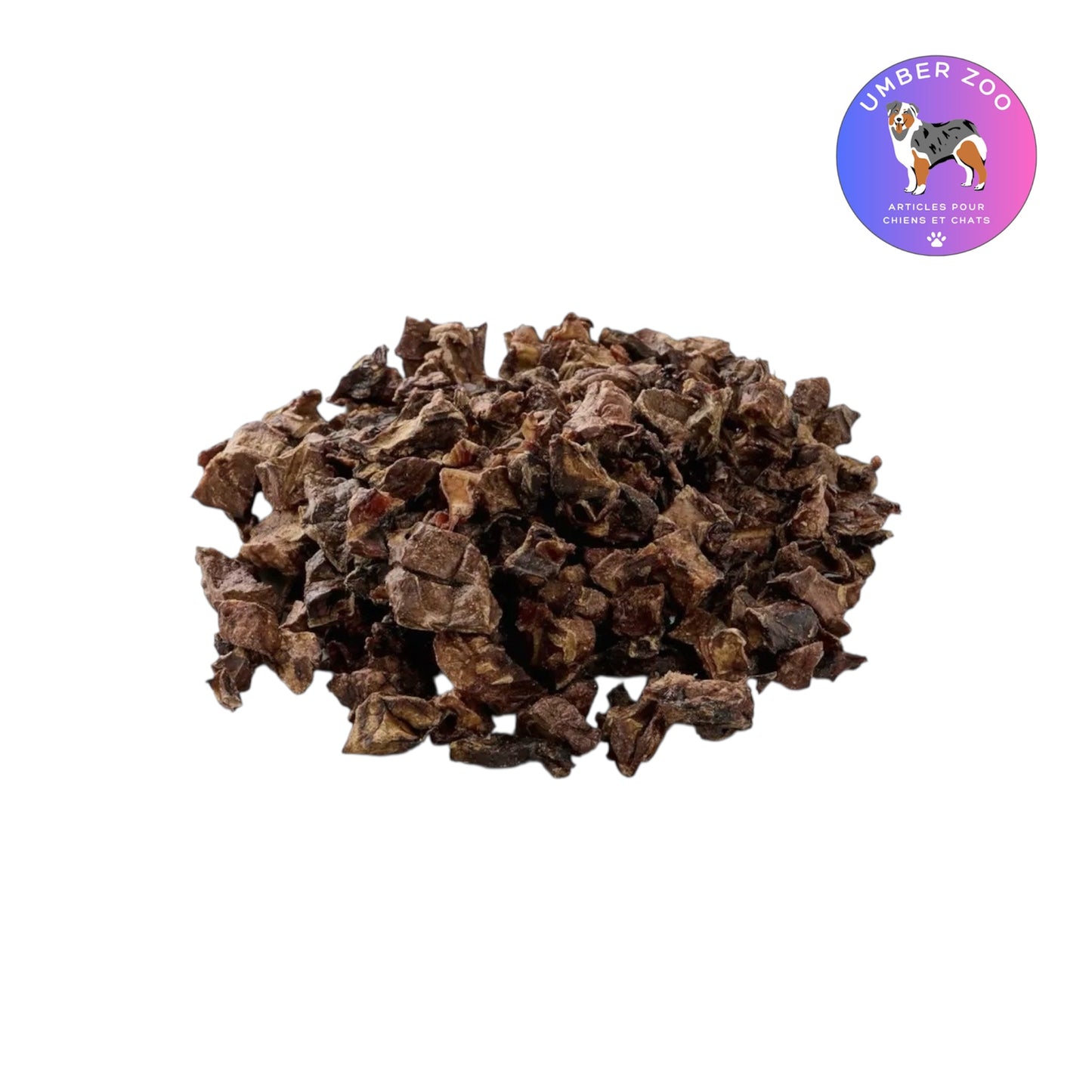 Minis cubes de poumon de bœuf pour chien – Friandises naturelles 100 g