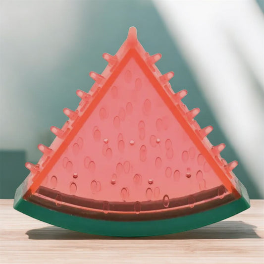 🍉Jouet Chien Ice TPR Fruit – Pastèque – Jouet Fraîcheur d’Été 🌞❄️