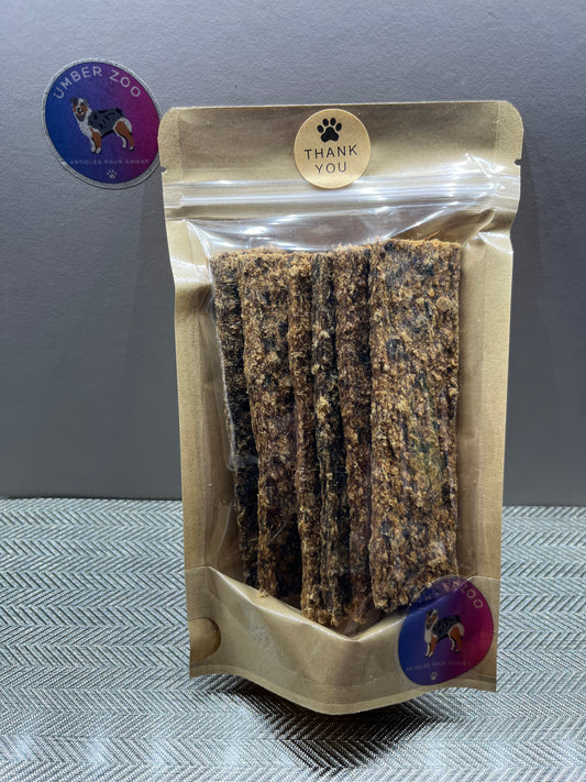 100g Lanières de Poulet - 100% Naturelles