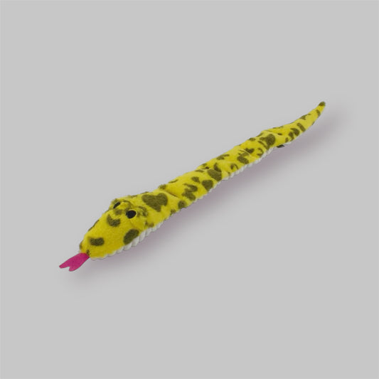 🐍 Peluche Géante Serpent pour Chien – 88 cm – Son Amusant & Texture Douce – Compagnon de Jeu Parfait 🐶🎶