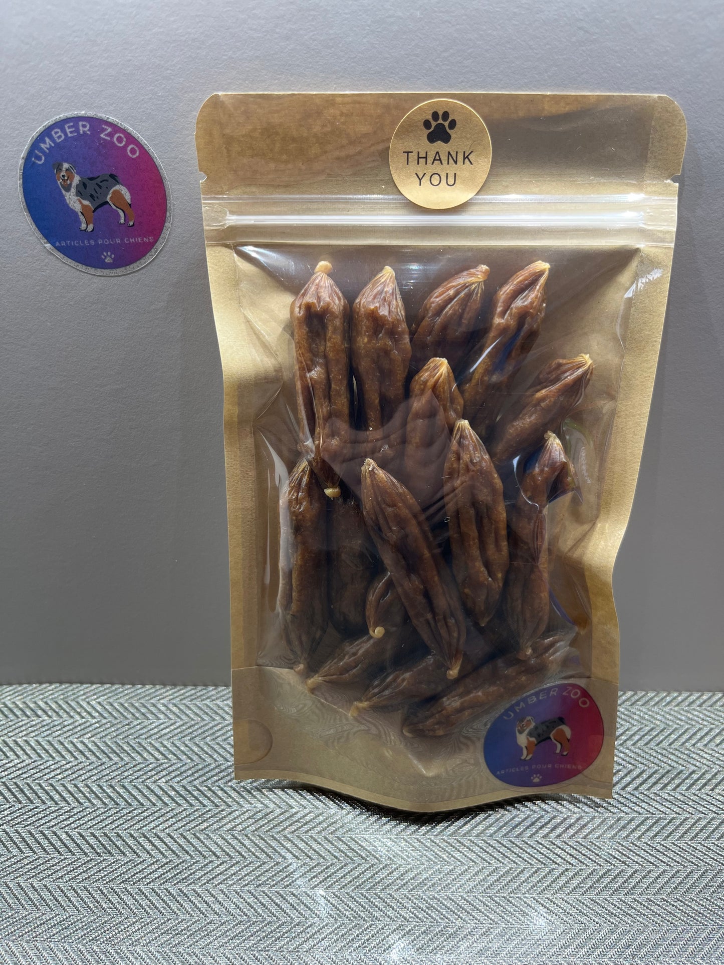 100g Saucisses de Bœuf - 100% Naturelles