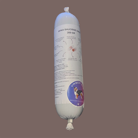 Saucisse AYKA – 100 % naturelle – Dinde ou Agneau